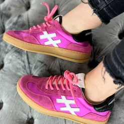 Another Trend Iconic II Multi Fucsia sko^Dame Sneakers|Sko