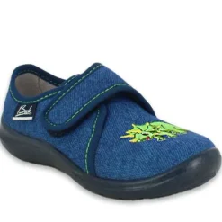 Beck Happy Dino hjemmesko^Børn Dreng|Hjemmesko