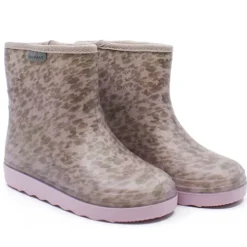 En fant Short Print termostøvle^Børn Pige|Udsalg