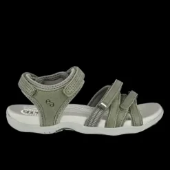 Green Comfort Corsica sandal^Dame Sandaler