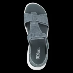 Green Comfort Leaf sandal^Dame Sandaler|Udsalg