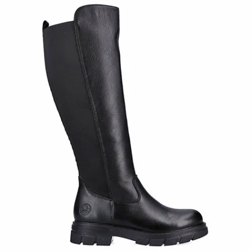 Rieker lang støvle^Dame Udsalg|Støvler