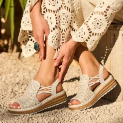 Rieker sandal^Dame Udsalg|Sandaler