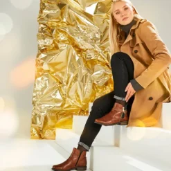 Rieker støvle^Dame Støvler|Udsalg