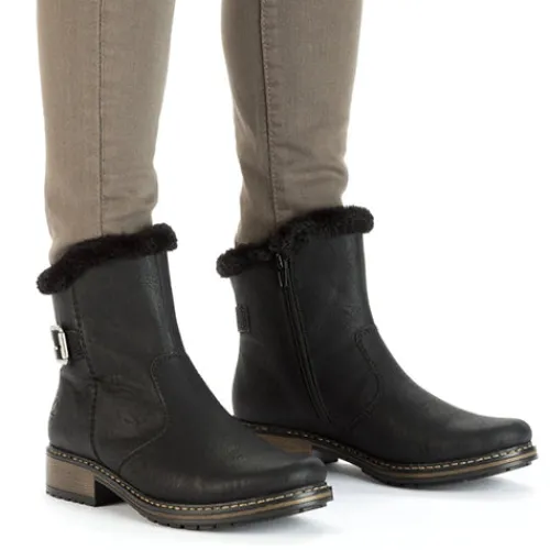 Rieker støvle^Dame Udsalg|Støvler