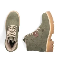 Rieker støvle med Tex^Dame Udsalg|Støvler