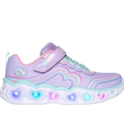 Skechers S Lights Heart Lights sko^Børn Pige|Sneakers