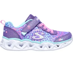 Skechers S Lights Heart sko^Børn Pige|Udsalg