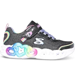 Skechers S Lights Infinite Heart Lights sko^Børn Pige|Udsalg
