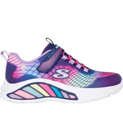 Skechers S-Lights Rainbow Cruisers sko^Børn Pige|Sneakers