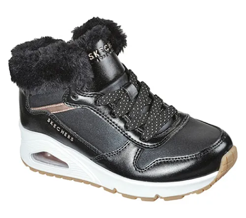 Skechers Street Uno støvle^Børn Pige|Udsalg