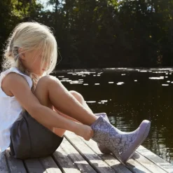 Viking Indie Print gummistøvle^Børn Pige|Udsalg