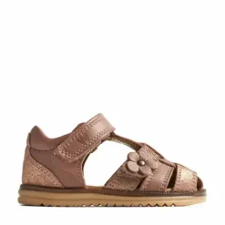 Wheat Sky Flower sandal^Børn Pige|Pige