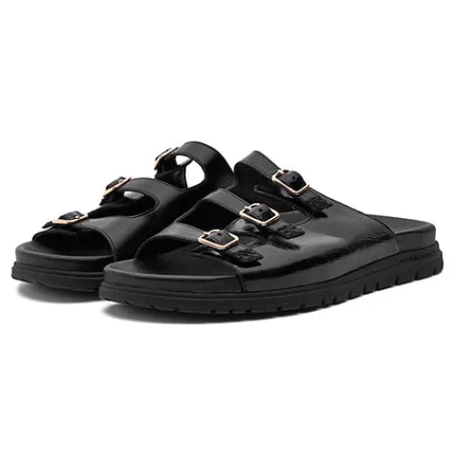 Woden Shoe The Bear Ellen Buckle sandal^Dame Udsalg|Sandaler