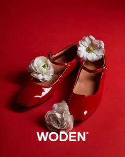 Woden Shoe The Bear Maya Patent sko^Dame Udsalg|Sko